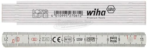 Wiha LongLife szegmenses mérőléc 1m metrikus, 10 tagos 13mm (27062)
