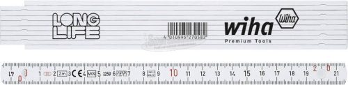 Wiha LongLife szegmenses mérőléc 2m metrikus, 10 tagos 15mm (27057)