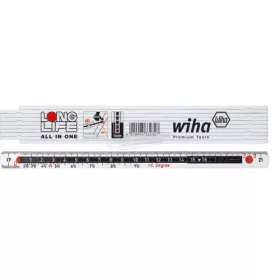   WIHA LongLife All in One szegmenses mérőléc 2m metrikus, 10 tagos 15mm, 33232