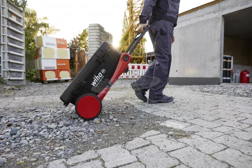 WIHA XXL III Electric villanyszerelő szerszámkoffer 100 részes 1000V VDE szigetelt 44128