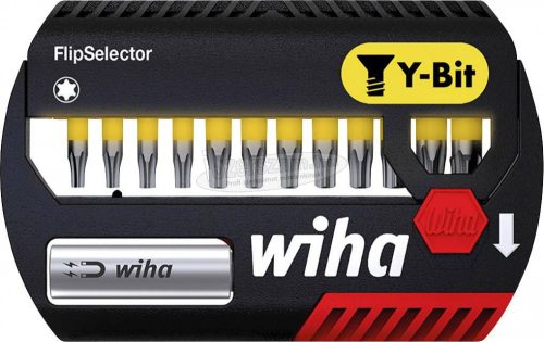 WIHA FlipSelector Y-bit 25mm bitkészlet TORX 14 részes 1/4" C6,3 41828