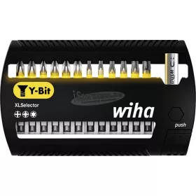   WIHA XLSelector Y-bit 50mm bitkészlet Phillips, Pozidriv, TORX 14 részes 1/4" E6,3 41834