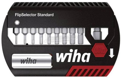 WIHA FlipSelector Standard 25 bitkészlet Imbusz 12 részes 1/4" C6,3 39039