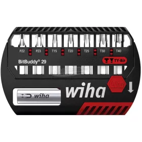  WIHA BitBuddy TY-bit 29mm bitkészlet Pozidriv, TORX 9 részes 1/4" C6,3 42139