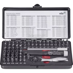   WIHA MicroBit ESD bit készlet 65 részes SL+SW+T+PL+PH+hatlap, 7000 SK65 ESD 39971