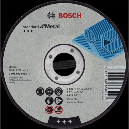 Bosch vagókorong fémhez 230x3.0 A 30 S BF hajlított 2608603162