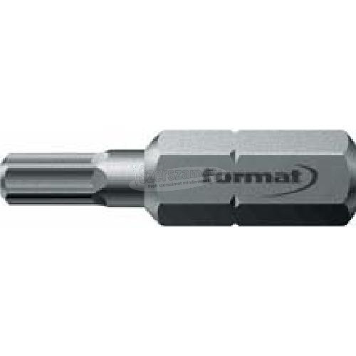 Format bit 1/4" DIN 3126 C6,3 SW2 x25mm 64630005