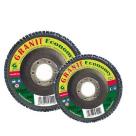   GRANIT ABRASIVE lamellás csiszolótányér több méretben kúpos (Economy) cirkon