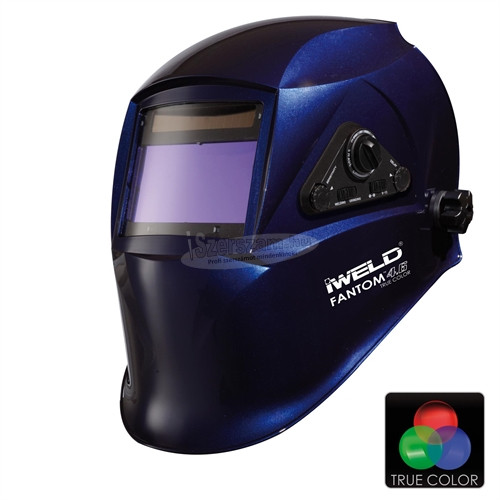 IWELD FANTOM 4.6 automata hegesztő fejpajzs (kék-metál) 8FNTM4BLUMET