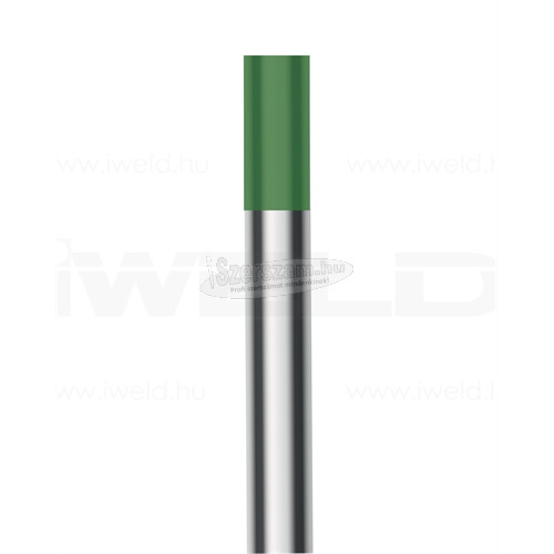 IWELD Wolfram elektróda WP 2.4x175mm zöld 800CP24175