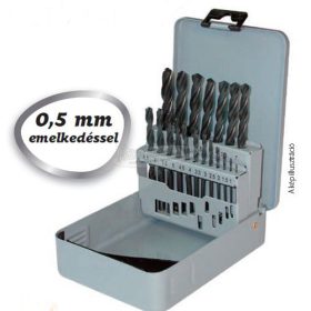   RUKO TERRAX Terrax csigafúró készlet 19 részes 1-10x0.5mm hengerelt HSS A205210