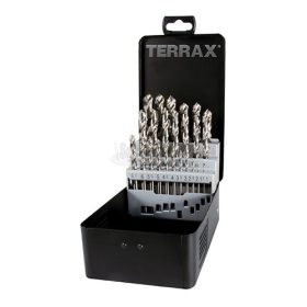   RUKO TERRAX Terrax csigafúró készlet 25 részes 1-13x0.5mm HSS-G köszörült A214215