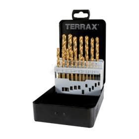   RUKO TERRAX Terrax csigafúró készlet 25 részes 1-13x0.5mm HSS-TiN A250215T