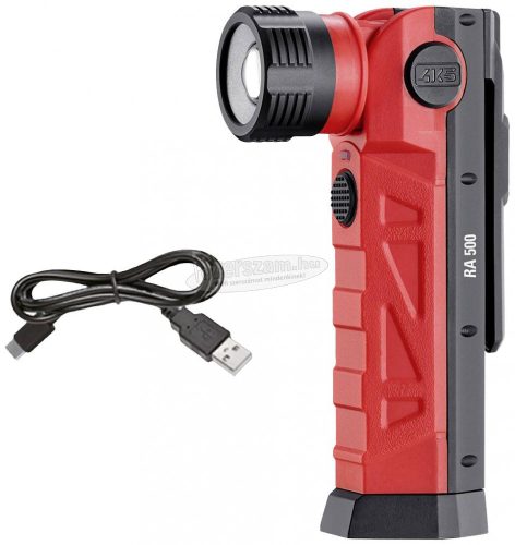 4K5 TOOLS LED Munkalámpa Akkuról üzemeltetett 500lm RA 500 PocketRightAngleLight 602.200A