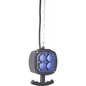   AS SCHWABE függő elosztó 8 dugalj 3m H07RN-F 3G1,5 IP44 ZUGSPITZE 60973