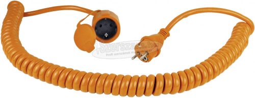 AS SCHWABE spirálkábeles hosszabbítókábel 5m H07BQ-F 3G 2,5mm² IP44 70415