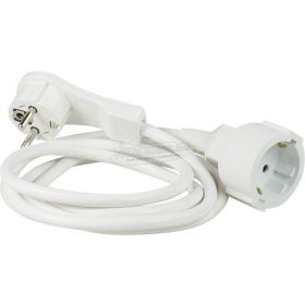   AS SCHWABE Áram Hosszabbítókábel 2m H05VV-F 3G 1,5 mm² IP20 50211