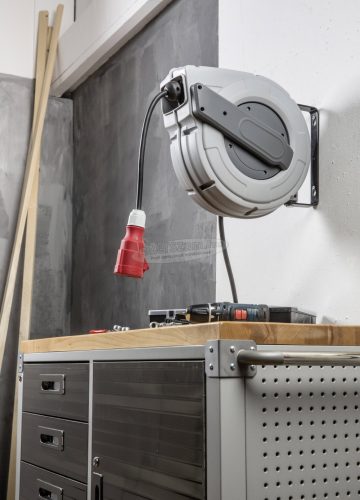 AS SCHWABE Kábel letekercselő 10m H07RN-F 5G 2,5 mm² CEE dugó, 16 A, 5 pólusú 12649