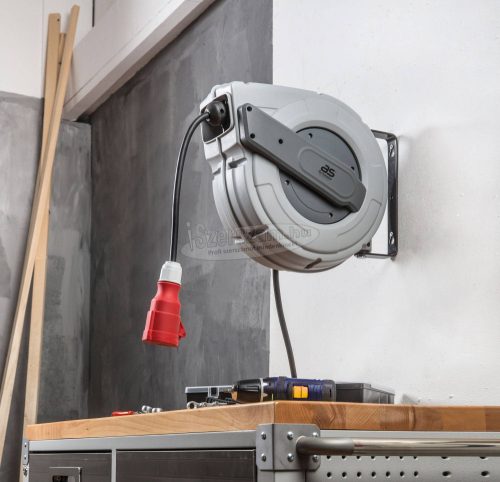 AS SCHWABE Kábel letekercselő 10m H07RN-F 5G 2,5 mm² CEE dugó, 16 A, 5 pólusú 12649