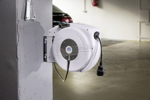 AS SCHWABE Fali kábeldob 20m H05VV-F 3G 1,5 mm² Védőérintkezős dugó IP20 12645