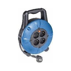   AS SCHWABE Kábel letekercselő 15m 4 dugalj H05VV-F 3G 1,5 mm² IP20 16095