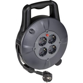   AS SCHWABE Kábel letekercselő 10m 4 dugalj H05VV-F 3G 1,5 mm² IP20 16086