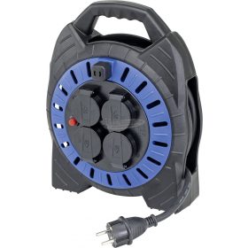   AS SCHWABE Kábel letekercselő 15m 4 dugalj H07RN-F 3G 1,5 mm² IP44 16151