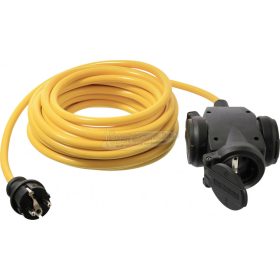   AS Schwabe Áram Hosszabbítókábel 16A 3m AT-N07V3V3-F 3G 1,5 mm² 61454