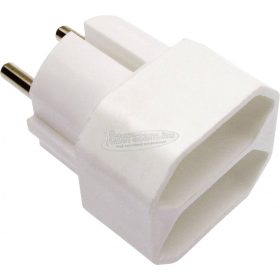   AS SCHWABE Dugalj elosztó 2 Euro dugalj IP20 230V, 16A 48211