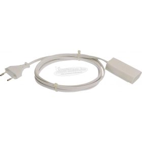   AS SCHWABE Áram Hosszabbítókábel 5m H03VVH2-F 2X 0,75 mm² IP20 50151