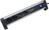 AS SCHWABE Elosztó kapcsolóval 1,5m 4 dugalj+2USB H05VV-F 3G 1,5 mm² IP20 Védőérintkezős 18361
