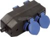AS SCHWABE Dugalj elosztó 4 dugalj IP44 max. 2,5mm² 60600
