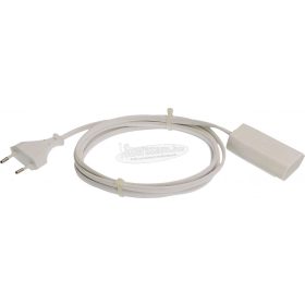   AS SCHWABE Áram Hosszabbítókábel 3m H03VVH2-F 2X 0,75 mm² IP20 50131