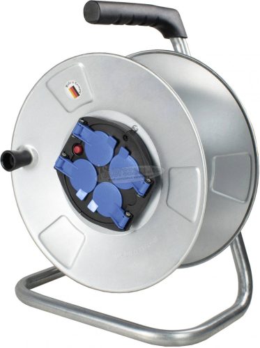 AS SCHWABE Üres kábeldob 50m kábelhez 4 dugalj 285mm IP20 fém 10150