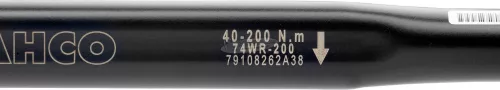BAHCO 74WR-400 Nyomatékkulcs Racsnival, Átdugaszoló négylap kulcshoz, kikapcsoló 3/4 (20mm) 80-400Nm