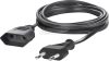 BASETECH Áram Hosszabbítókábel 5m H03VVH2-F 2X 0,75 mm² IP20 BT-1898918