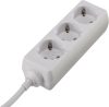 BASETECH Hálózati elosztó 3 dugalj 4,8m H05VV-F 3G 1,5 mm² védőérintkezős 1593786