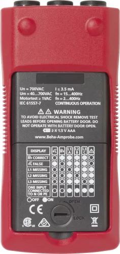 BEHA AMPROBE Forgómező mérő CAT IV 600 V LCD PRM-6-EUR 4633222