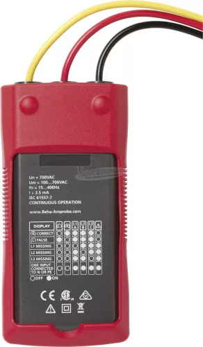 BEHA AMPROBE Forgómező mérő CAT IV 600 V LED PRM-5-EUR 4375961