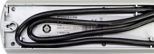 BRENNENSTUHL Hálózati elosztó  2 kapcsolóval 2m 10dugalj  H05VV-F 3G1,5 mm² IP20 1153390120