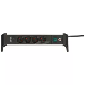   BRENNENSTUHL Elosztó kapcsolóval 4dugalj 1,8m H05VV-F 3G 1,5 mm² IP20 1391040420