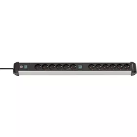   BRENNENSTUHL Elosztó kapcsolóval 12dugalj 3m H05VV-F 3G 1,5 mm² IP20 1391030200