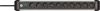 BRENNENSTUHL Elosztó kapcsolóval 10dugalj 3m H05VV-F 3G 1,5 mm² IP20 1391030000