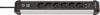 BRENNENSTUHL Elosztó kapcsolóval 6dugalj 3m H05VV-F 3G 1,5 mm² IP20 1391030610