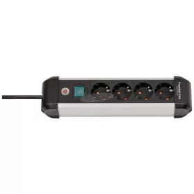   BRENNENSTUHL Elosztó kapcsolóval 4dugalj 1,8m H05VV-F 3G 1,5 mm² IP20 1391030400