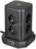 BRENNENSTUHL  elosztó, aljzat torony 2m 8dugalj+4USB H05VV-F 3G1,5mm² IP20 1153560000