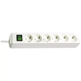   BRENNENSTUHL Elosztó kapcsolóval 1,5m 6dugalj H05VV-F 3G 1,5 mm² IP20 Eco-Line 1159520015