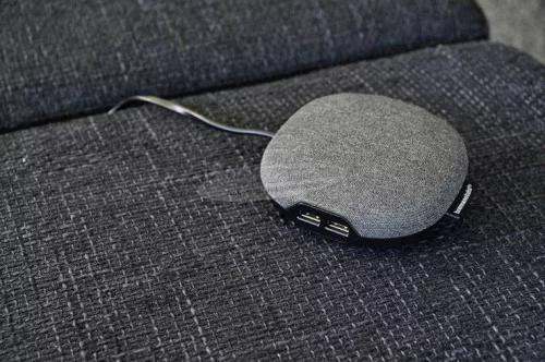 BRENNENSTUHL töltőállomás textil felülettel 1 Európa csatlakozó + 2 USB 1150020010