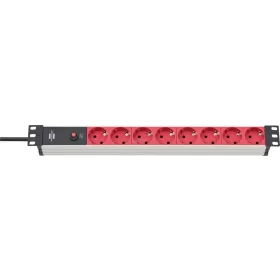   BRENNENSTUHL Elosztó 8dugalj 2m H05VV-F 3G 1,5 mm² IP20 19" 1390007118