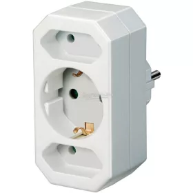   BRENNENSTUHL Adapterdugó 3dugalj (2 Euro + 1 földelő érintkező) IP20 1508050
